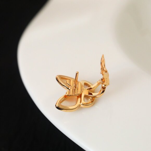 Van Cleef & Arpels original butterfly stud earrings✅✅✅ - Picture 3 of 6
